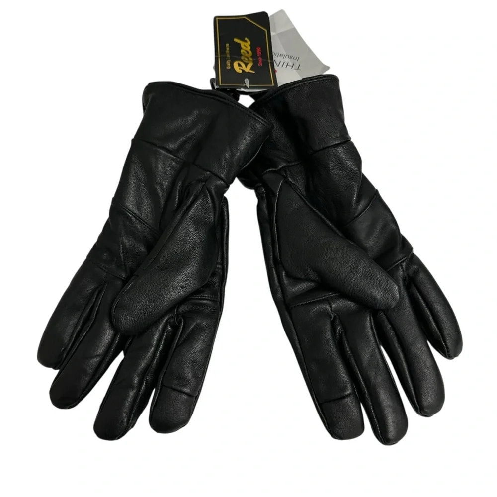 3m Insulate Leather Black Gloves Size L